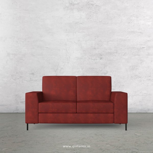Viva 2 Seater Sofa in Fab Leather Fabric - SFA015 FL17