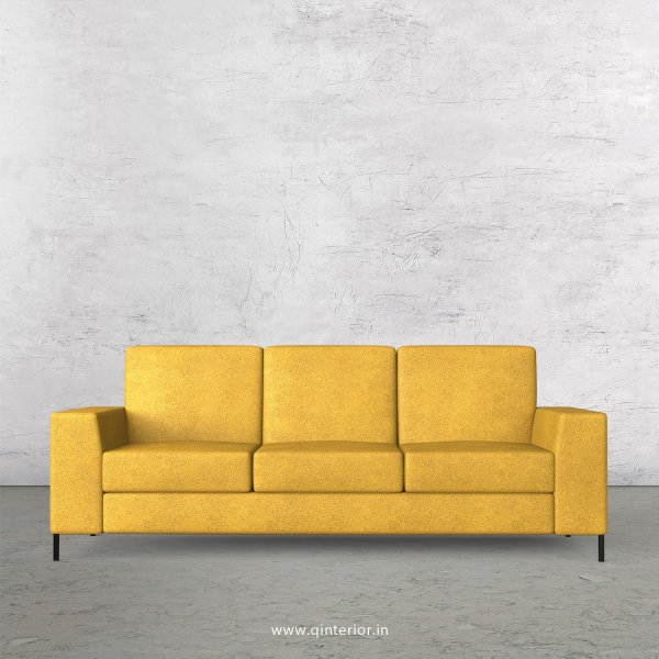 Viva 3 Seater Sofa in Fab Leather Fabric - SFA015 FL18