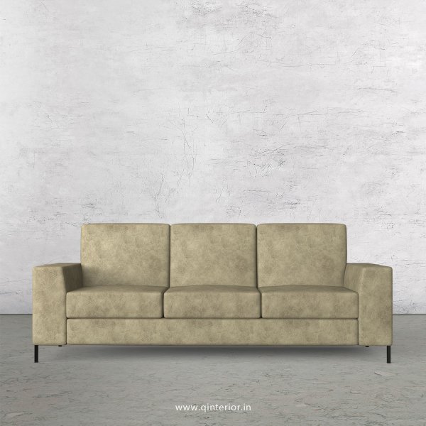 Viva 3 Seater Sofa in Fab Leather Fabric - SFA015 FL03
