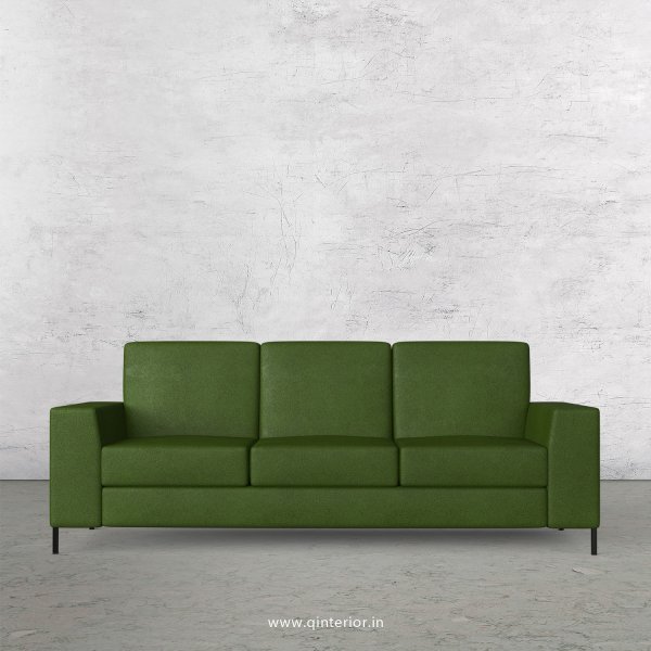 Viva 3 Seater Sofa in Fab Leather Fabric - SFA015 FL04