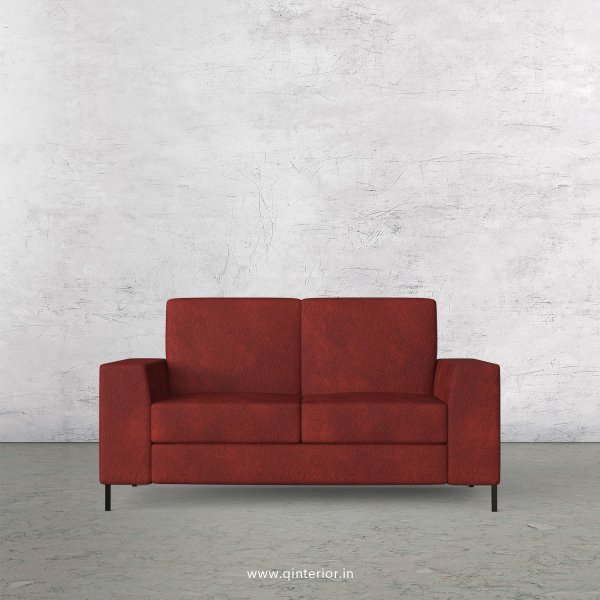 Viva 2 Seater Sofa in Fab Leather Fabric - SFA015 FL08
