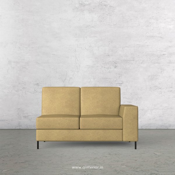 Viva 2 Seater Modular Sofa in Fab Leather Fabric - MSFA006 FL01