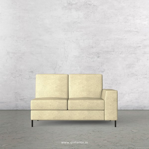 Viva 2 Seater Modular Sofa in Fab Leather Fabric - MSFA006 FL10