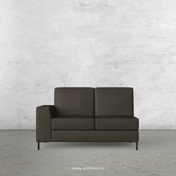 Viva 2 Seater Modular Sofa in Fab Leather Fabric - MSFA002 FL11