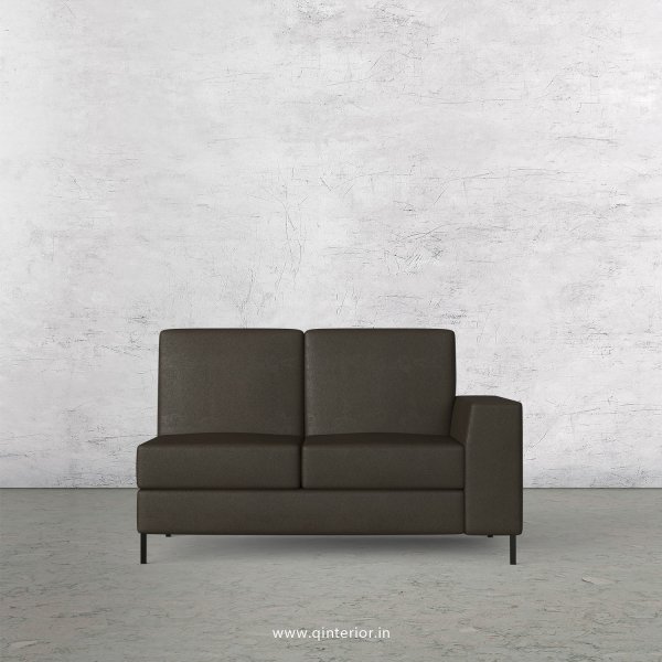 Viva 2 Seater Modular Sofa in Fab Leather Fabric - MSFA006 FL11