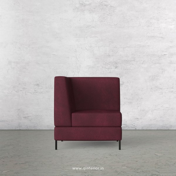 Viva Corner Seater Modular Sofa in Fab Leather Fabric - MSFA004 FL12