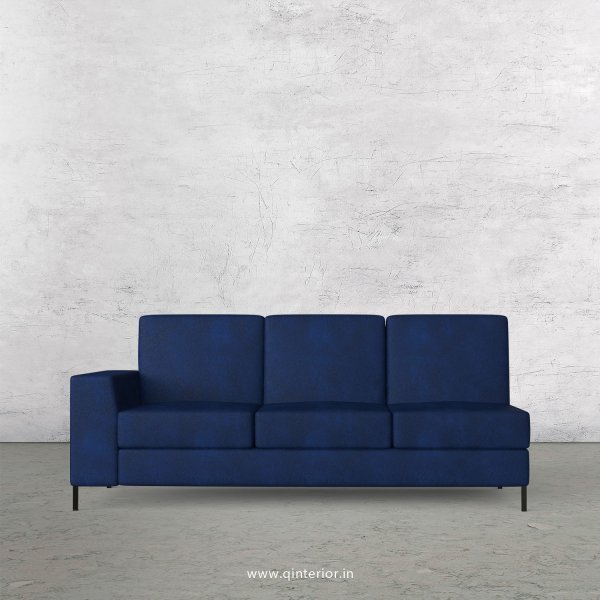 Viva 3 Seater Modular Sofa in Fab Leather Fabric - MSFA003 FL13