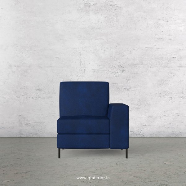 Viva 1 Seater Modular Sofa in Fab Leather Fabric - MSFA005 FL13