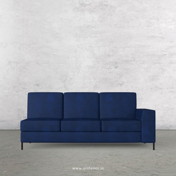 Viva 3 Seater Modular Sofa in Fab Leather Fabric - MSFA007 FL13