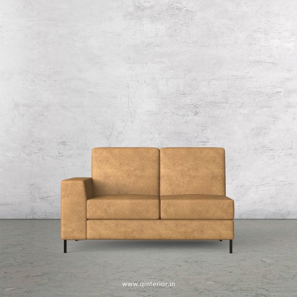 Viva 2 Seater Modular Sofa in Fab Leather Fabric - MSFA002 FL02