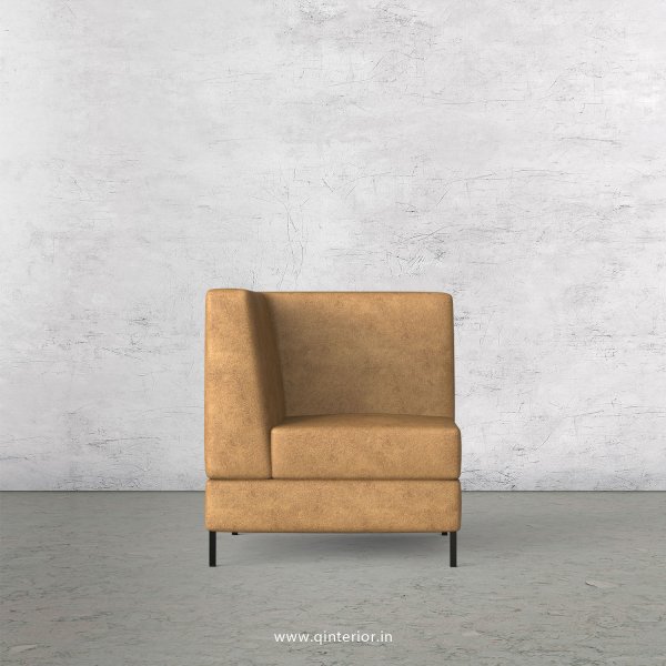 Viva Corner Seater Modular Sofa in Fab Leather Fabric - MSFA004 FL02
