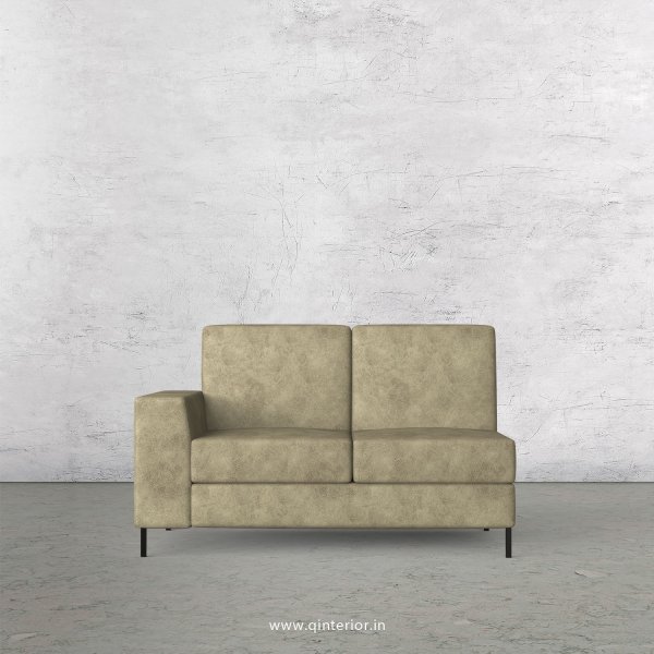Viva 2 Seater Modular Sofa in Fab Leather Fabric - MSFA002 FL03
