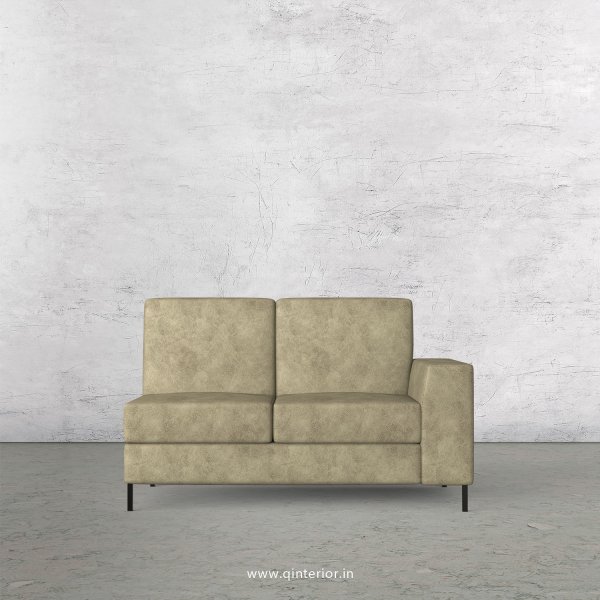 Viva 2 Seater Modular Sofa in Fab Leather Fabric - MSFA006 FL03
