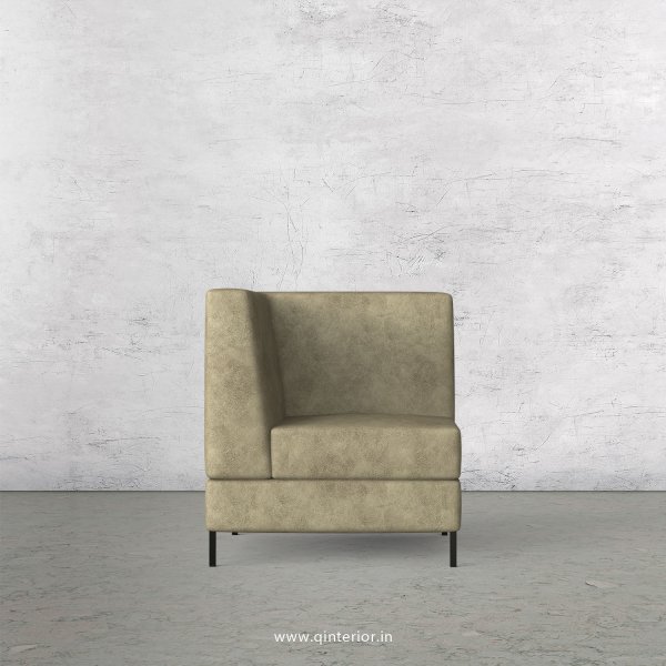 Viva Corner Seater Modular Sofa in Fab Leather Fabric - MSFA004 FL03