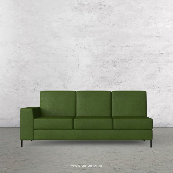 Viva 3 Seater Modular Sofa in Fab Leather Fabric - MSFA003 FL04
