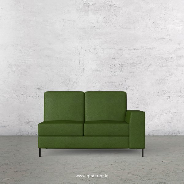 Viva 2 Seater Modular Sofa in Fab Leather Fabric - MSFA006 FL04
