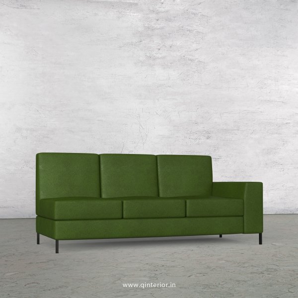 Viva 3 Seater Modular Sofa in Fab Leather Fabric - MSFA007 FL04