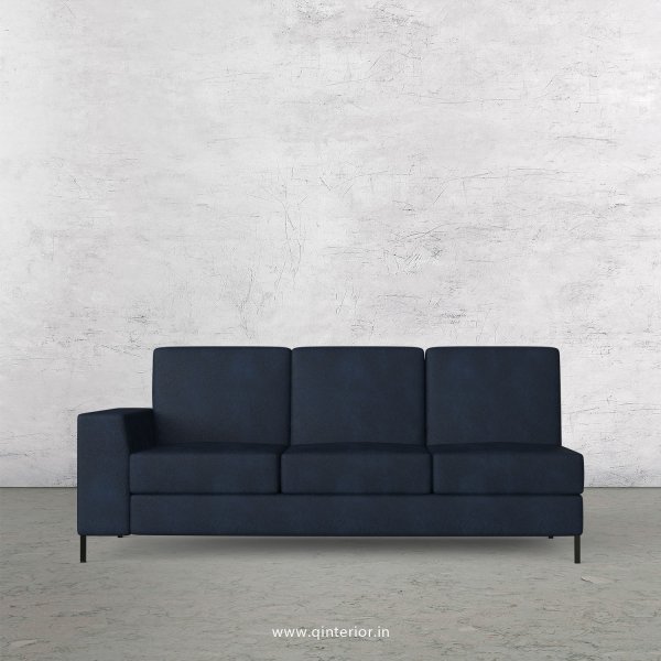 Viva 3 Seater Modular Sofa in Fab Leather Fabric - MSFA003 FL05