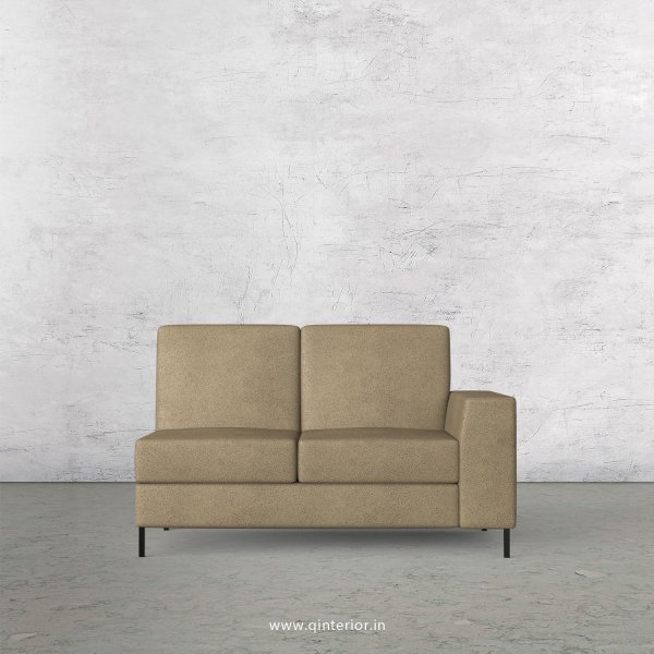 Viva 2 Seater Modular Sofa in Fab Leather Fabric - MSFA006 FL06