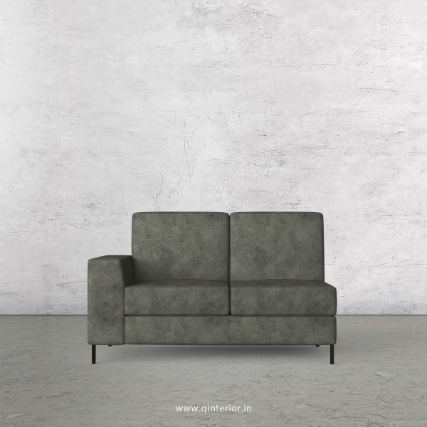 Viva 2 Seater Modular Sofa in Fab Leather Fabric - MSFA002 FL07