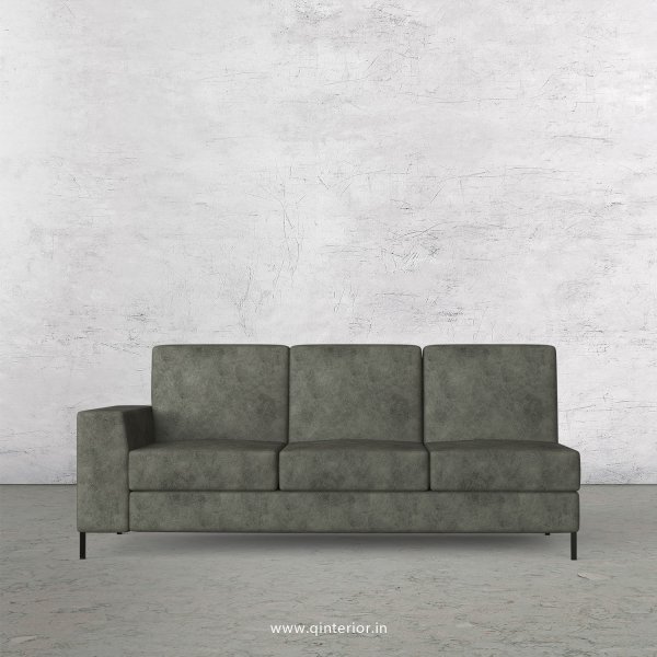 Viva 3 Seater Modular Sofa in Fab Leather Fabric - MSFA003 FL07