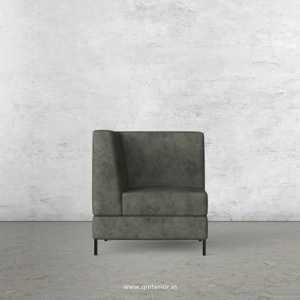 Viva Corner Seater Modular Sofa in Fab Leather Fabric - MSFA004 FL07