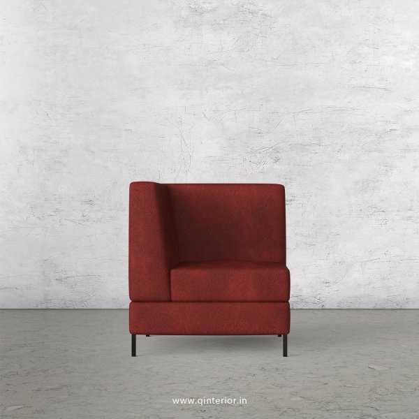 Viva Corner Seater Modular Sofa in Fab Leather Fabric - MSFA004 FL08