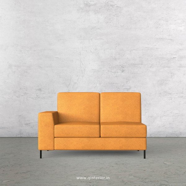 Viva 2 Seater Modular Sofa in Fab Leather Fabric - MSFA002 FL14
