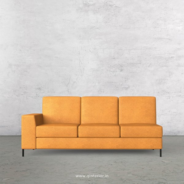 Viva 3 Seater Modular Sofa in Fab Leather Fabric - MSFA003 FL14