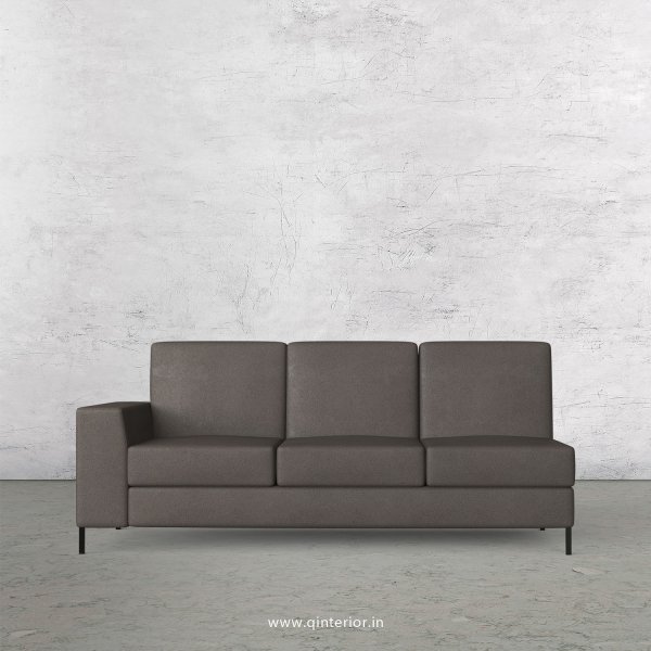 Viva 3 Seater Modular Sofa in Fab Leather Fabric - MSFA003 FL15