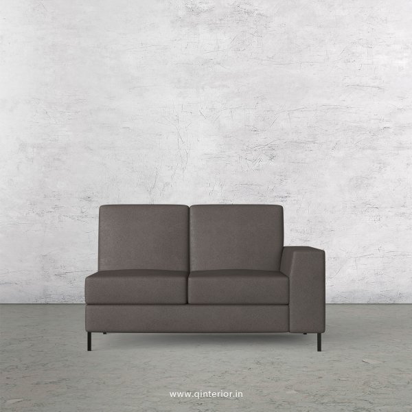 Viva 2 Seater Modular Sofa in Fab Leather Fabric - MSFA006 FL15