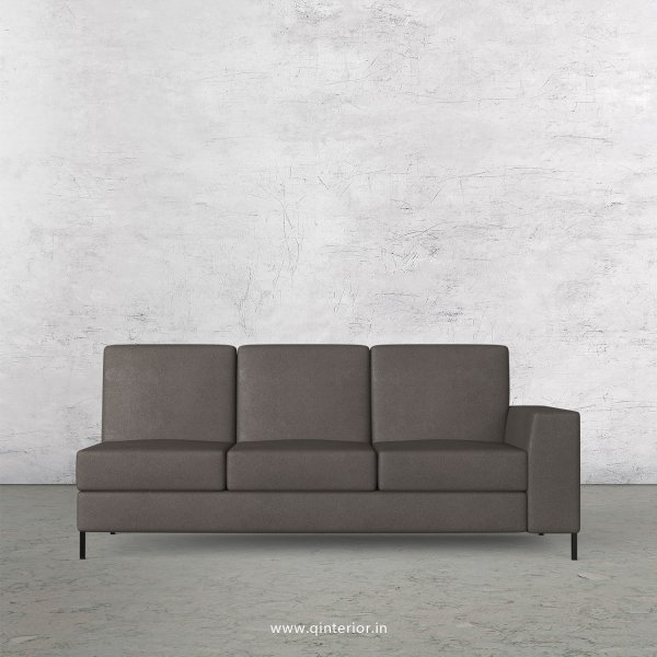 Viva 3 Seater Modular Sofa in Fab Leather Fabric - MSFA007 FL15