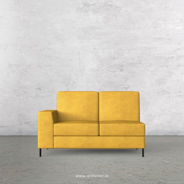 Viva 2 Seater Modular Sofa in Fab Leather Fabric - MSFA002 FL18