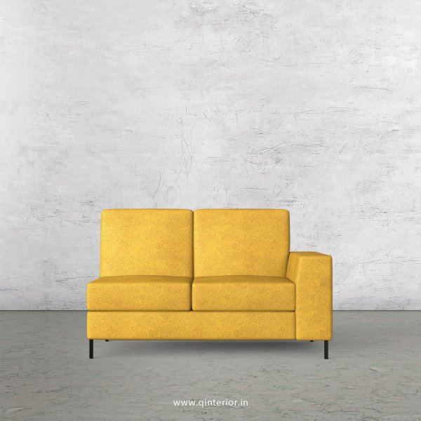 Viva 2 Seater Modular Sofa in Fab Leather Fabric - MSFA006 FL18