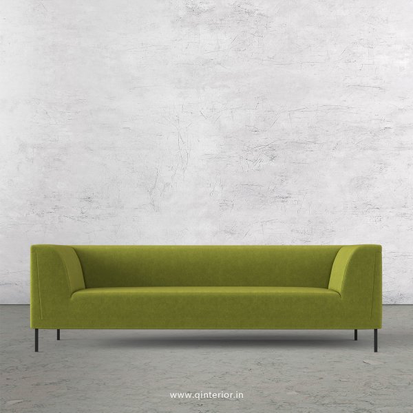 LUXURA 3 Seater Sofa in Velvet Fabric - SFA017 VL10