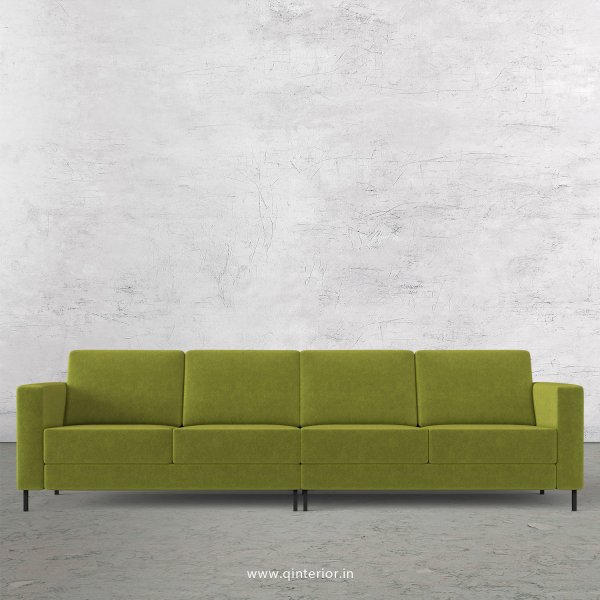 NIRVANA 4 Seater Sofa in Velvet Fabric - SFA016 VL10
