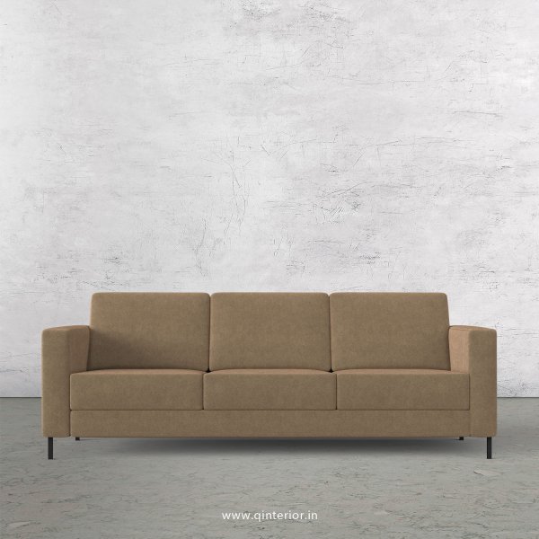 NIRVANA 3 Seater Sofa in Velvet Fabric - SFA016 VL11