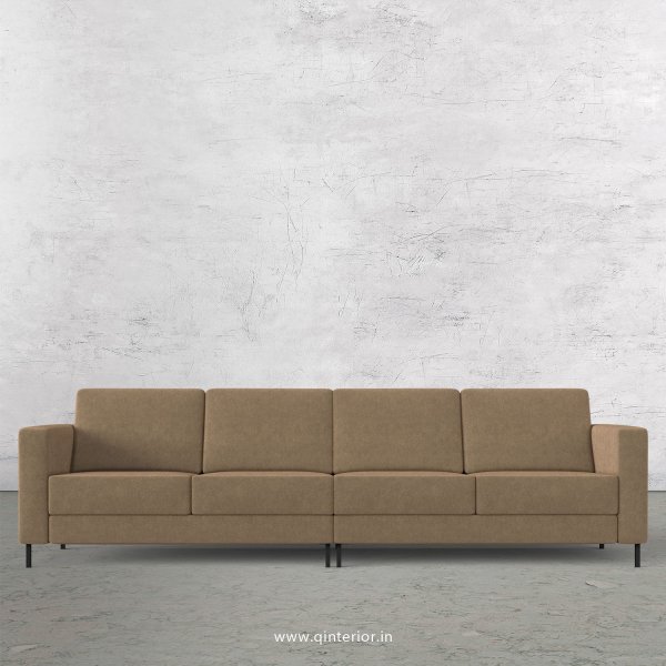 NIRVANA 4 Seater Sofa in Velvet Fabric - SFA016 VL11