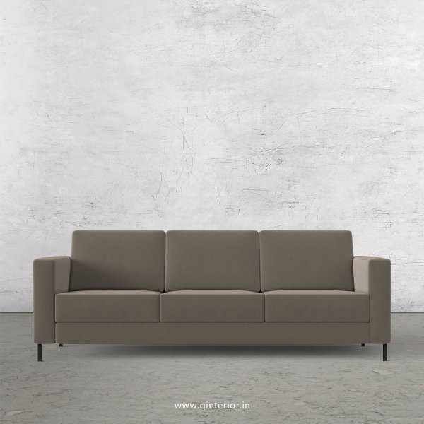 NIRVANA 3 Seater Sofa in Velvet Fabric - SFA016 VL12