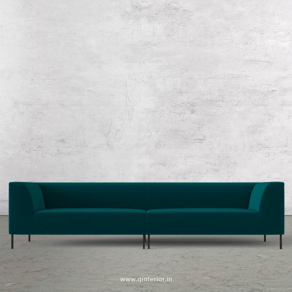 LUXURA 4 Seater Sofa in Velvet Fabric - SFA017 VL13