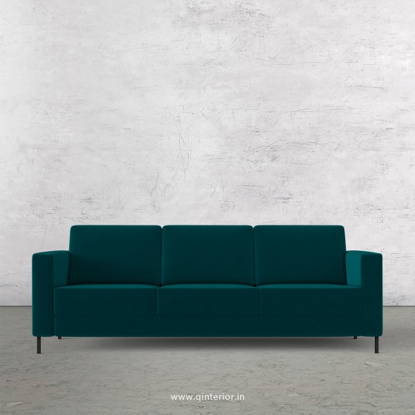 NIRVANA 3 Seater Sofa in Velvet Fabric - SFA016 VL13