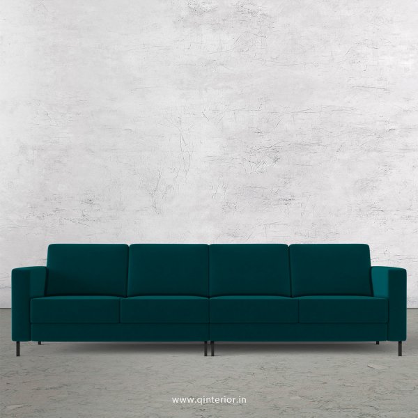NIRVANA 4 Seater Sofa in Velvet Fabric - SFA016 VL13