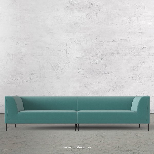 LUXURA 4 Seater Sofa in Velvet Fabric - SFA017 VL14