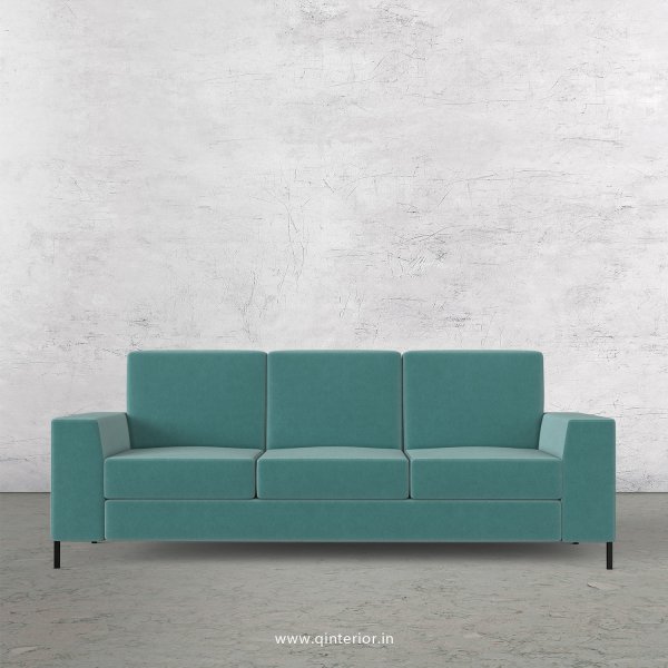 Viva 3 Seater Sofa in Velvet Fabric - SFA015 VL14