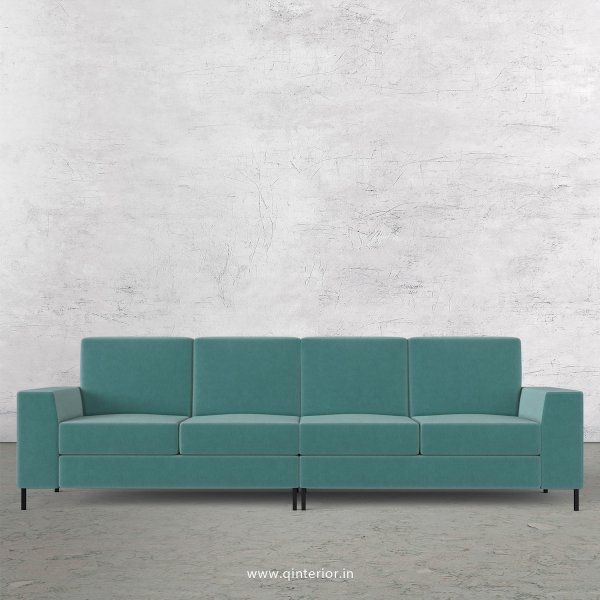 Viva 4 Seater Sofa in Velvet Fabric - SFA015 VL14
