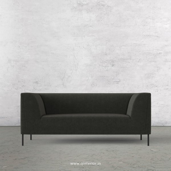 LUXURA 2 Seater Sofa in Velvet Fabric - SFA017 VL15