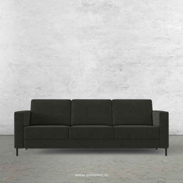 NIRVANA 3 Seater Sofa in Velvet Fabric - SFA016 VL15