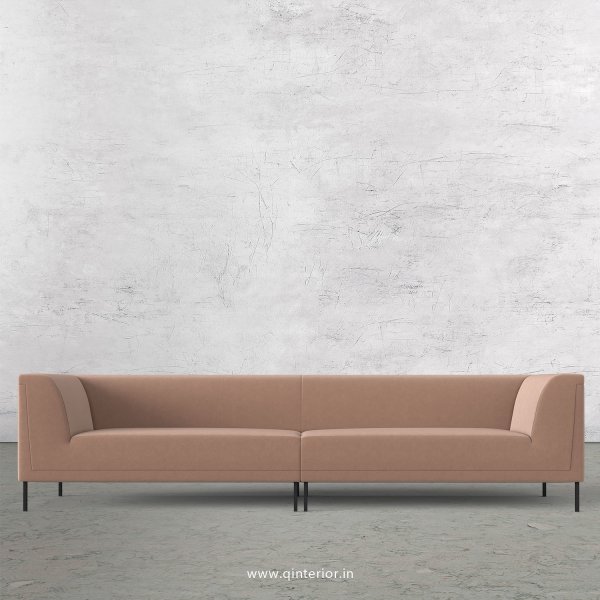 LUXURA 4 Seater Sofa in Velvet Fabric - SFA017 VL16
