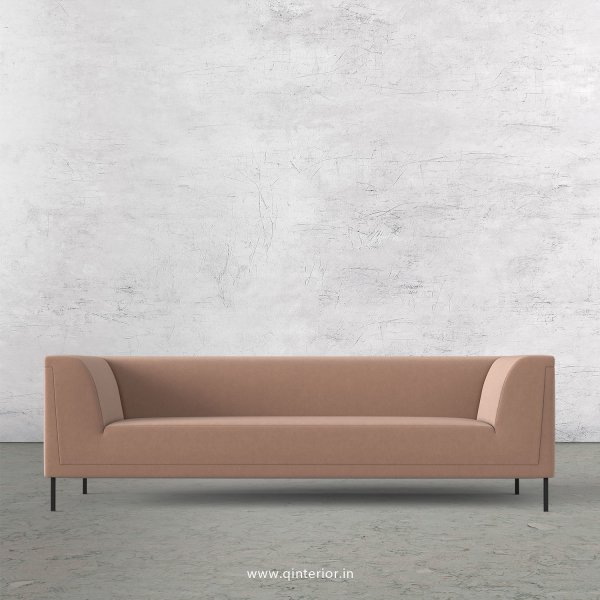 LUXURA 3 Seater Sofa in Velvet Fabric - SFA017 VL16