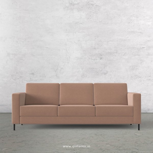 NIRVANA 3 Seater Sofa in Velvet Fabric - SFA016 VL16